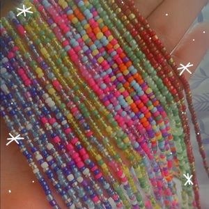 Waistbeads - Tie On/Perm - Plenty of Assorted Colors and Designs. Hand Made!